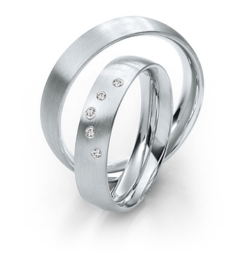 Saint Maurice Twin-Set, 81186/87wg 18K Vitguld 5 mm