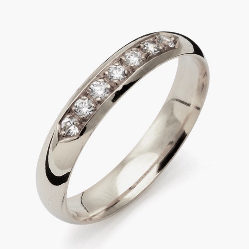 Flemming Uziel Signo, B004 Silver Vigselringar - Förlovningsringar - Bröllopsringar
