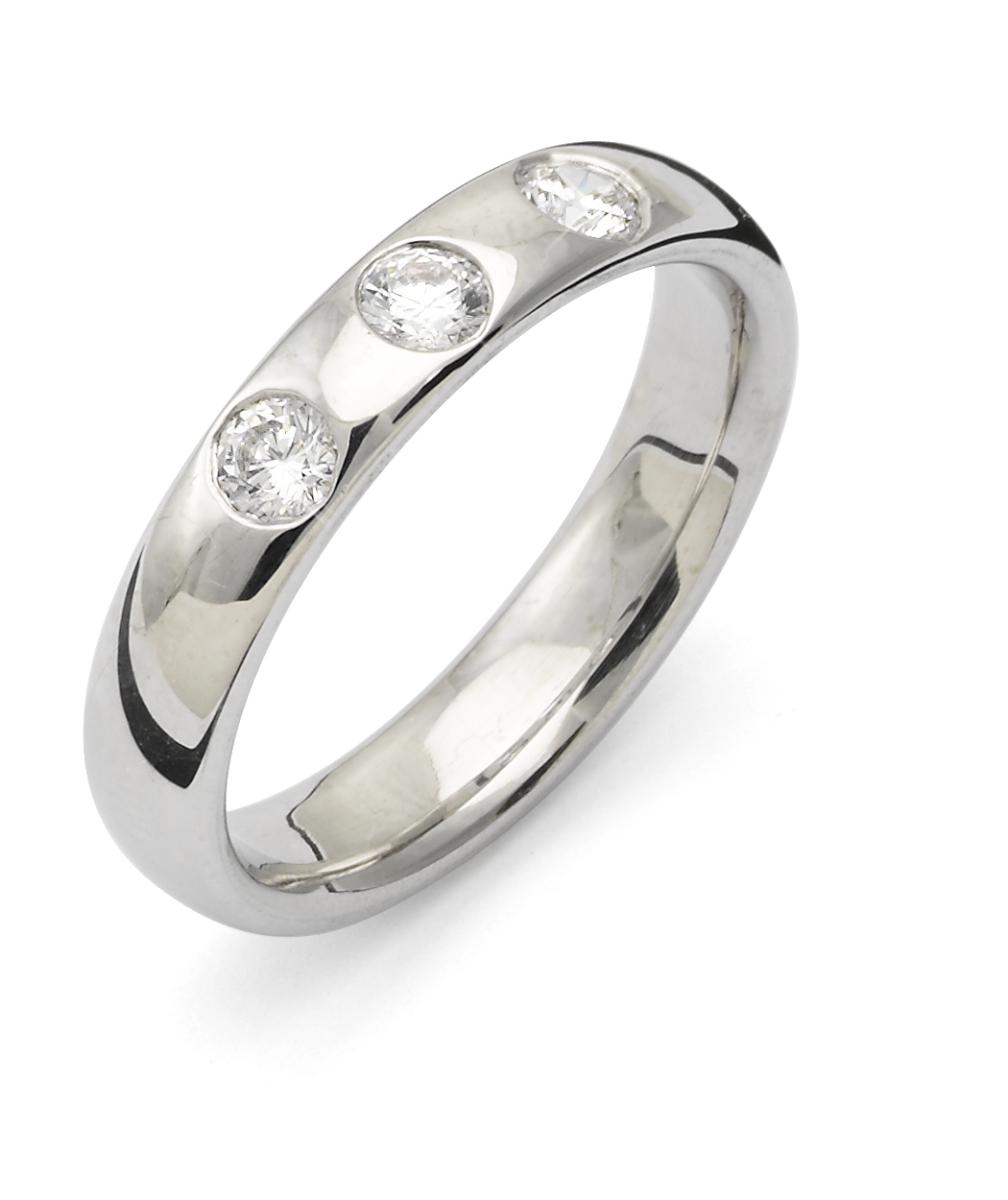 Flemming Uziel Signo, B037 Silver Vigselringar - Förlovningsringar - Bröllopsringar
