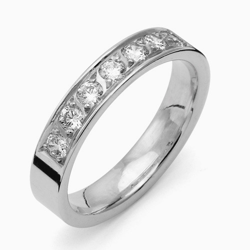 Flemming Uziel Signo, B048 Silver Vigselringar - Förlovningsringar - Bröllopsringar