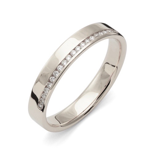 Flemming Uziel Stella Silver B085 cubic zirconia Vigselringar - Förlovningsringar - Bröllopsringar