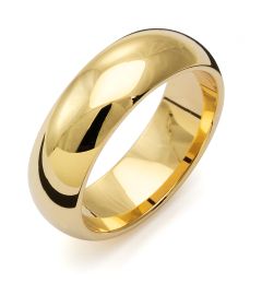 Vigselring Flemming Uziel Tradition, 134N-7 i 18 k guld.