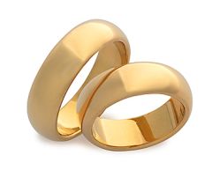 Vigselring Olympen Galax 202-7 i 18 k guld.