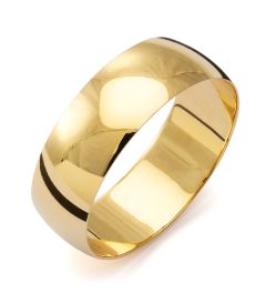 Vigselring Flemming Uziel Tradition, 23N-7 i 18 k guld.