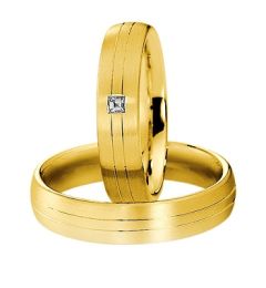 Vigselring Saint Maurice Eternity, 82008/09gg med diamant i 18 k guld.
