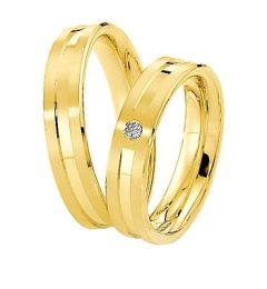 Vigselring Saint Maurice Eternity, 82012/13gg med diamant i 18 k guld.