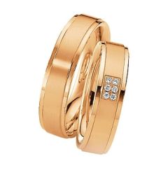 Vigselring Saint Maurice Eternity, 82018/19rg med diamant i 18 k guld.