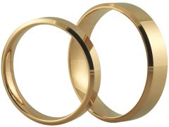 Vigselring Guldbolaget Sofia D-3,5K/D-5K i 18 k guld.