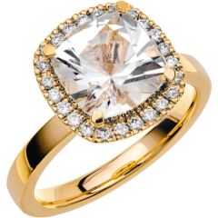 Vigselring Schalins Fairytale 11 Snövit beryll i 18 k guld.