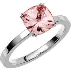 Vigselring Schalins Fairytale 5 Morganit i 18 k vitguld.