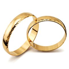 Förlovningsring Flemming Uziel Simply Love, 60735 i 18 k guld.