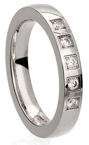 Vigselring Guldbolaget Choice Allians Laura-3,5K i 18 k guld.