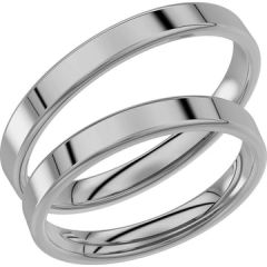 Vigselring Schalins pd238-3 i palladium.