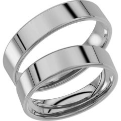 Vigselring Schalins pd238-5 i palladium.
