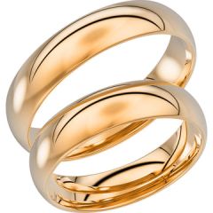 Vigselring Schalins Romans, 92-5 i 18 k guld.