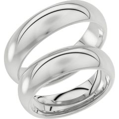 Vigselring Schalins si92-6 i silver.