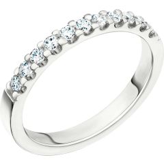Vigselring Schalins siLycka 0,33 ct. diamant i silver.