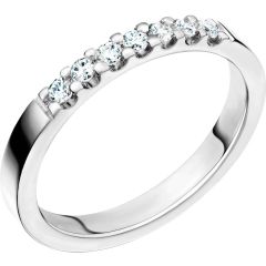 Vigselring Schalins pdLycka 0,21 ct i palladium.