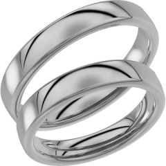 Vigselring Schalins pd240-4 i palladium.