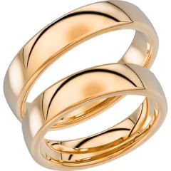 Vigselring Schalins Romans, 240-5 i 18 k guld.