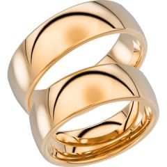 Vigselring Schalins Romans, 240-7 i 18 k guld.