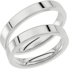 Vigselring Schalins si237-3,5 i silver.
