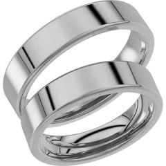Vigselring Schalins pd237-5 i palladium.