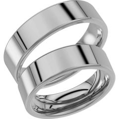 Vigselring Schalins pd237-6 i palladium.