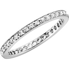 Vigselring Schalins Norrsken Spectra 1, i 18 k guld med diamanter.