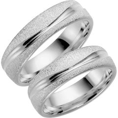 Vigselring Schalins pd283-6 i palladium.