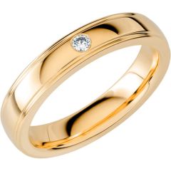 Vigselring Schalins Sign of Love Diamant SR2033 i 18 k guld.
