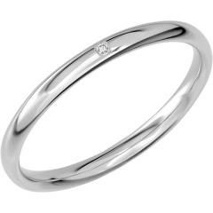 Vigselring Schalins Sign of Love Diamant SR2043 i vitguld.