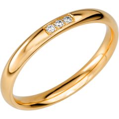 Vigselring Schalins Sign of Love Diamant SR2044 i 18 k guld.