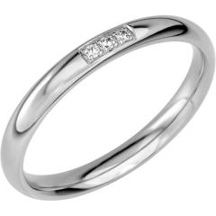 Vigselring Schalins Sign of Love Diamant SR2044 i vitguld.