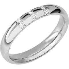 Vigselring Schalins Sign of Love Diamant SR2046 i vitguld.