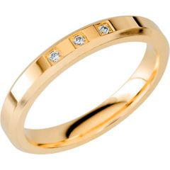 Vigselring Schalins Sign of Love Diamant SR2052 i 18 k guld.
