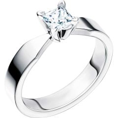 Vigselring Schalins New Collection Maui i 18 k guld med 0,50 ct. diamant.