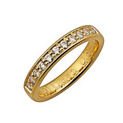 Vigselring Olympen VB50 Diana med diamant i 18 k guld.