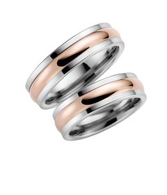 Schalins Titan 5009-6 med rosa guld