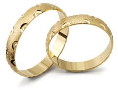 Förlovningsring Flemming Uziel Simply Love, 60135 i 18 k guld.