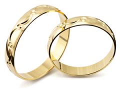 Förlovningsring Flemming Uziel Simply Love, 60235 i 18 k guld.