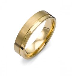 Vigselring Flemming Uziel Selective, B62029/72029 i 18 k guld.