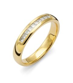 Vigselring Flemming Uziel Stella, B085 i 18 k guld.