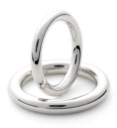 Vigselring Guldbolaget Circle-4R i silver.