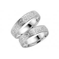 Vigselring Schalins Harmoni, 270-5 i 18 k vitguld.