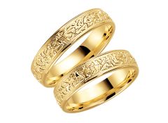 Vigselring Schalins Harmoni, 270-5 i 18k guld.