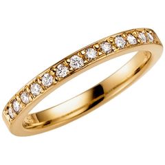 Vigselring Schalins Passion, 237-2,5 2.14 med diamant i 18 k guld.