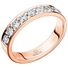 Vigselring Olympen 237-48.9 i 18 k guld med 0,72 ct. diamanter.