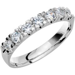 Vigselring Store Collection by Schalins PK38 med diamant i 18 k guld.