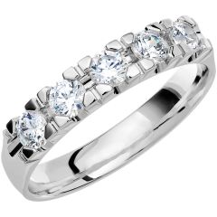 Vigselring Store Collection by Schalins PK41med diamant i 18 k guld.